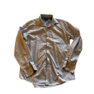 An Original Penguin Button Up Shirt Long Sleeve Men’s Size 15 1/2 34/35‎